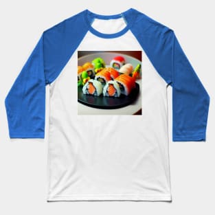 Kawaii Anime Sushi Baseball T-Shirt